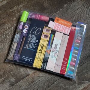 ONEIRO Multipurpose Clear Clutch Makeup Bag NEW 10x8